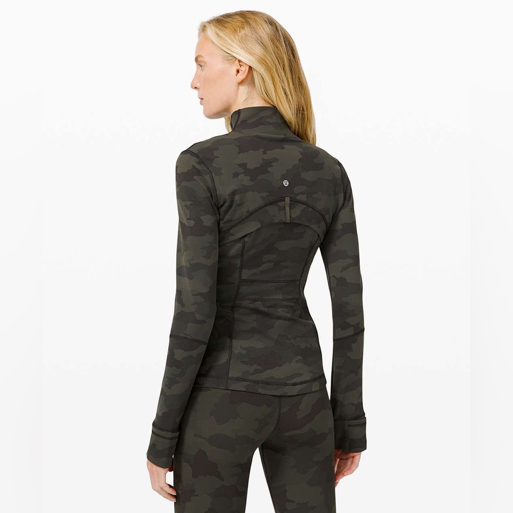 Lululemon Define Jacket Heritage 365 Camo Dark Olive Multi. Size 0 - Picture 3 of 12